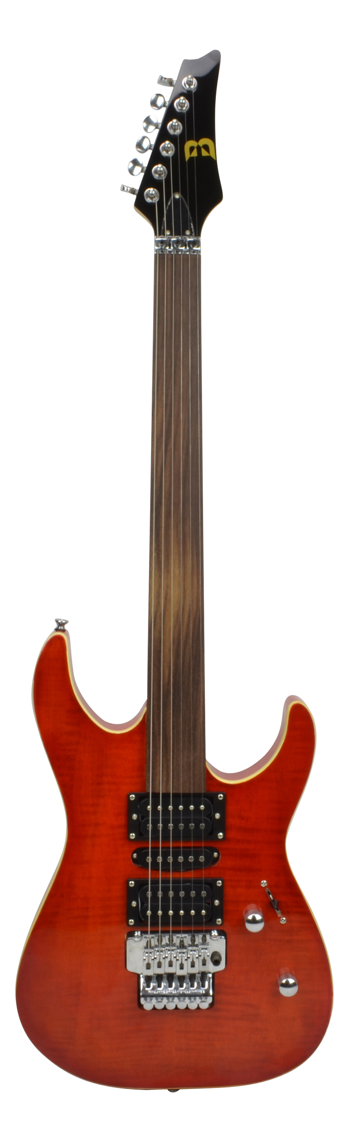 Bryce Fretless Electric 6 String Guitar Electric Guitars